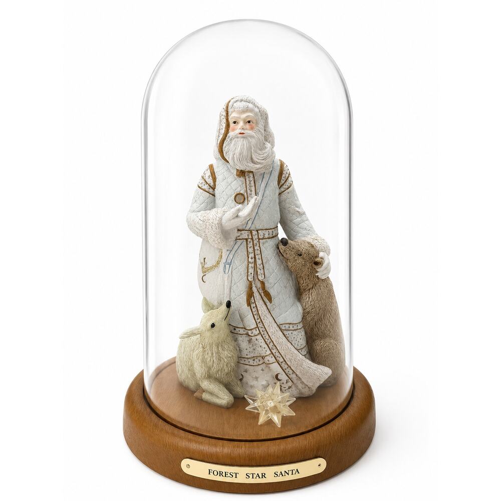 Vintage Collectible Forest Star Santa House of Lloyd Christmas Around the World